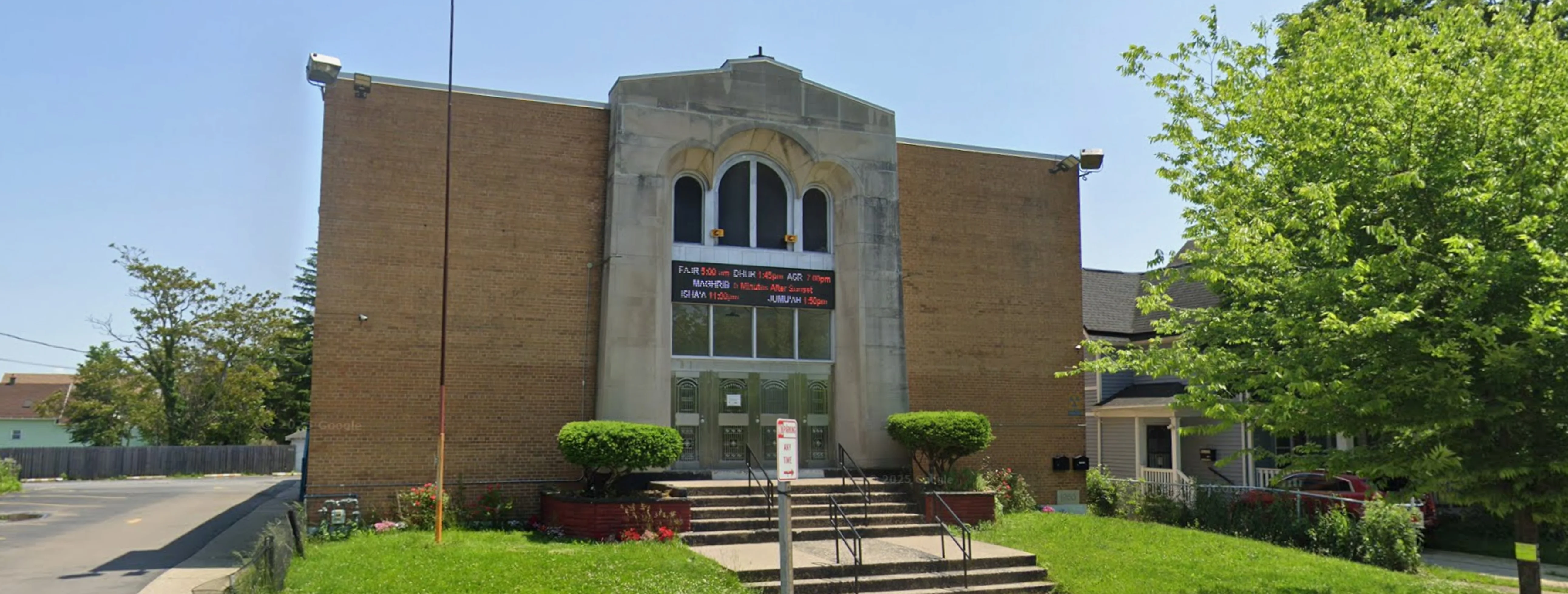 Exterior view of Buffalo Muslim Center Buffalo building
